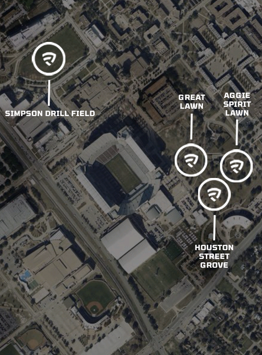 TAILGATE LOCATIONS