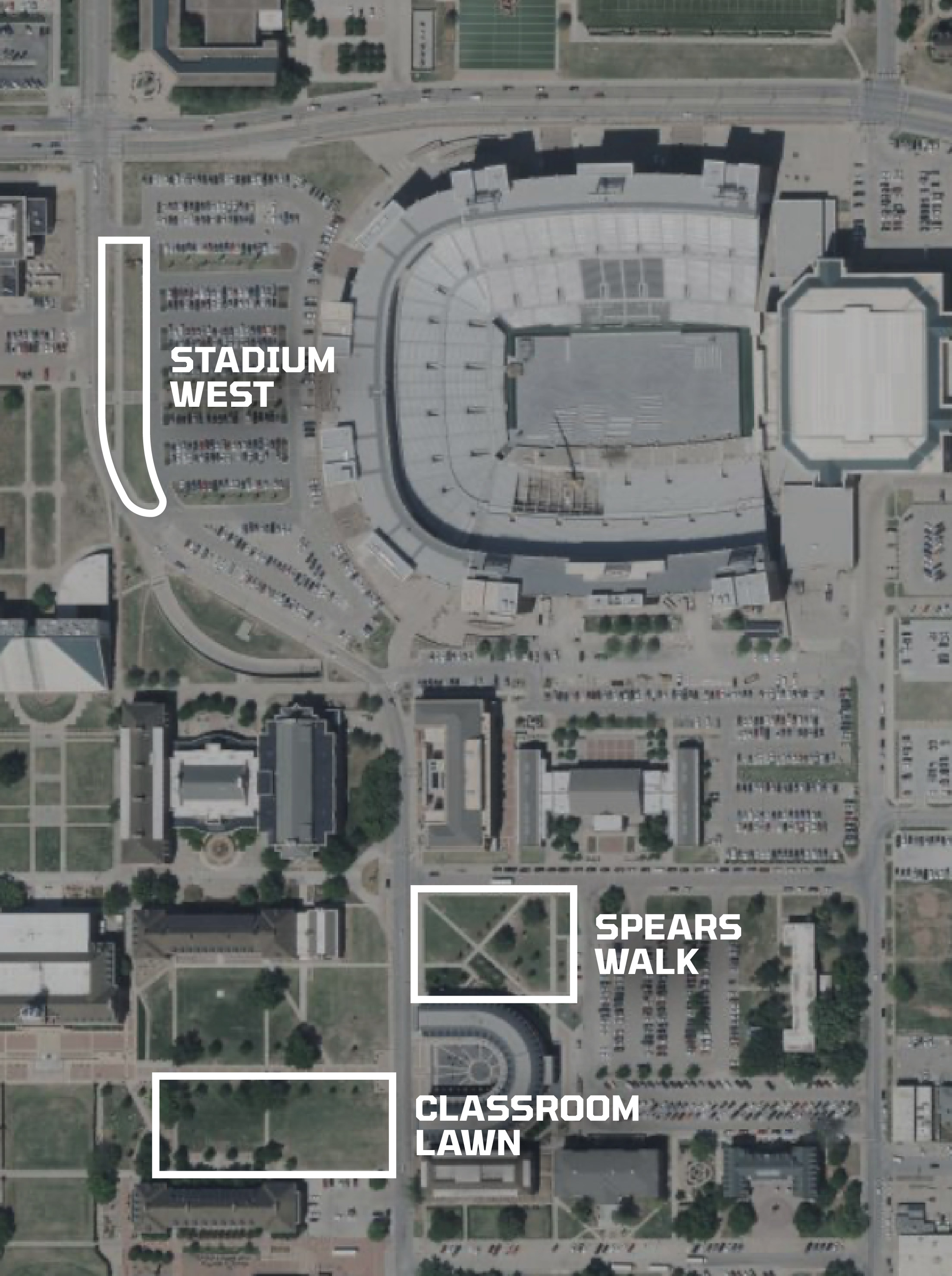 TAILGATE LOCATION