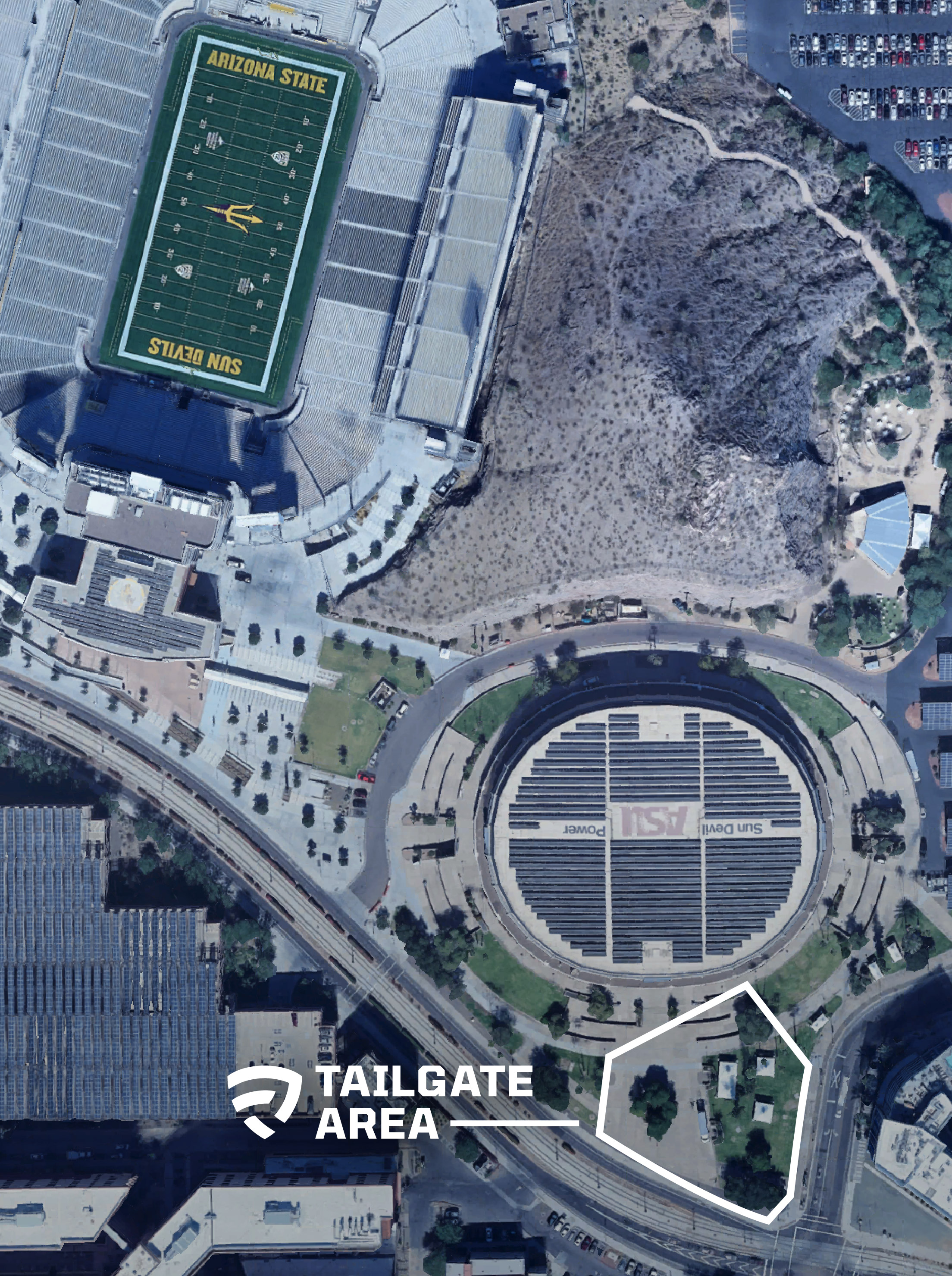 TAILGATE LOCATION