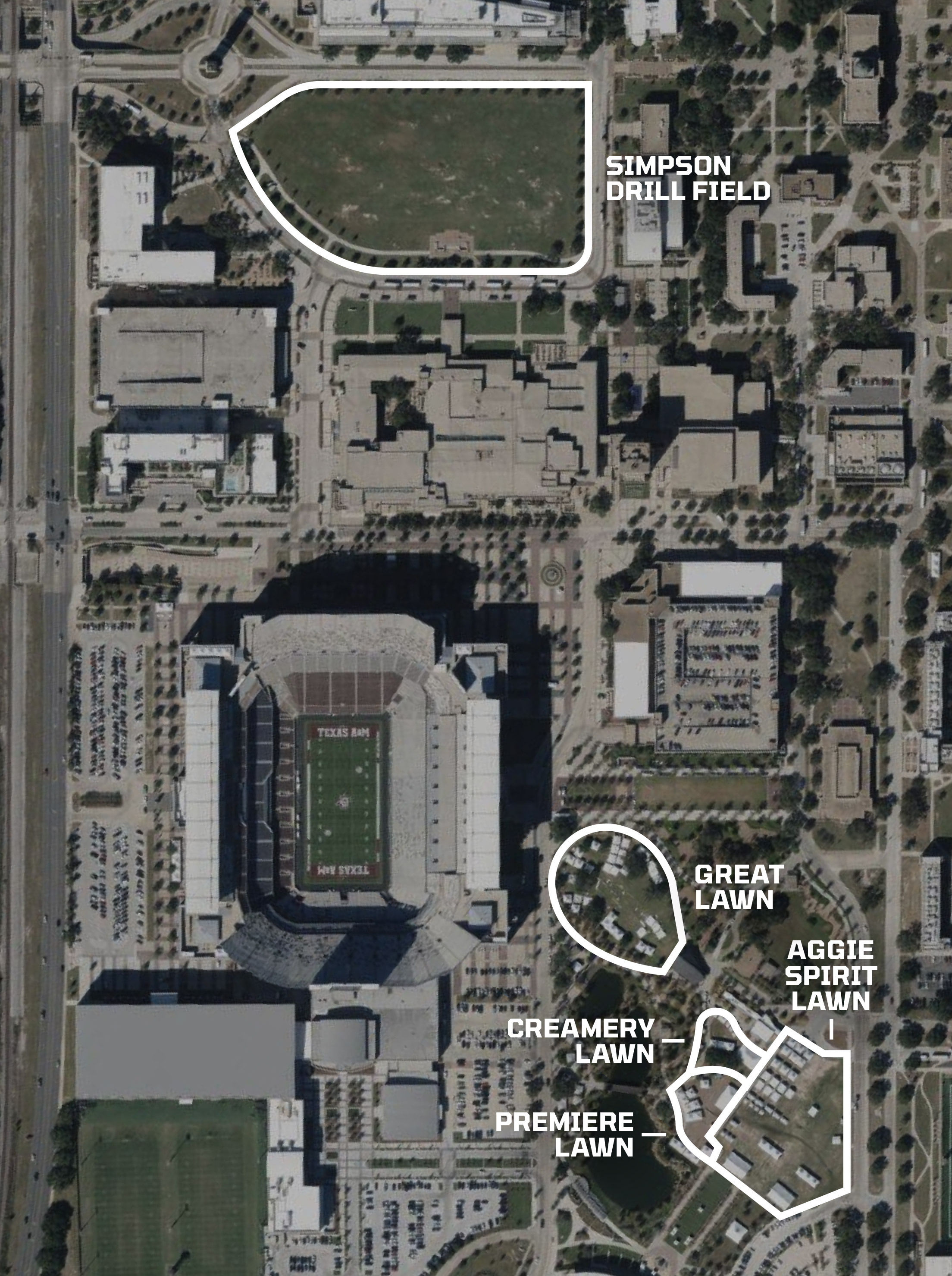 TAILGATE LOCATIONS
