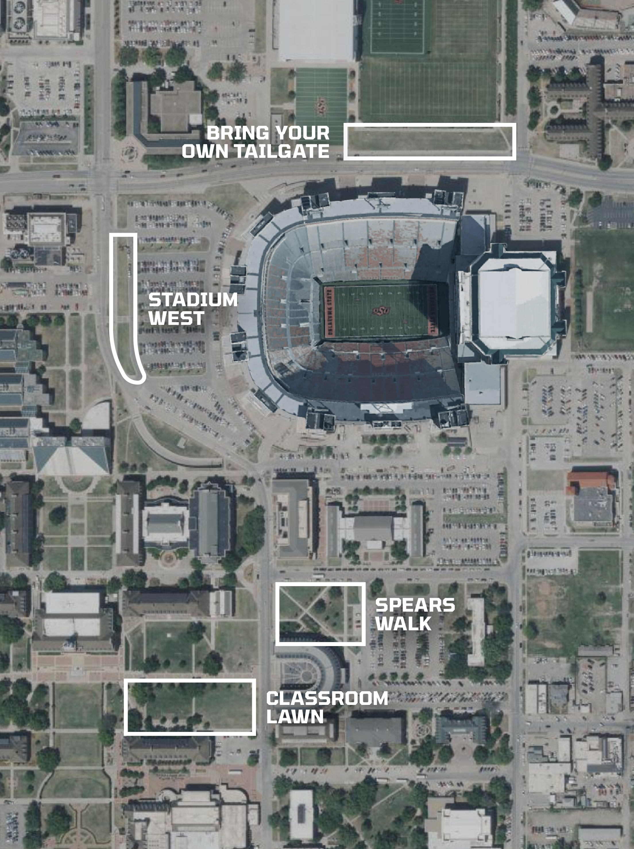 TAILGATE LOCATION